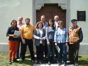 v. l. R. u. S. Großhauser, J. Foitzik, G. u. L. Heßlinger, B. Bachmann, G. Stagat, C. Braun, H. Distler