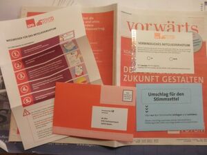Die Unterlagen sind da!!